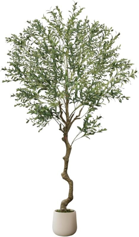 Why We Love Our 7FT Faux Olive Tree for Stylish, Easy Decor
