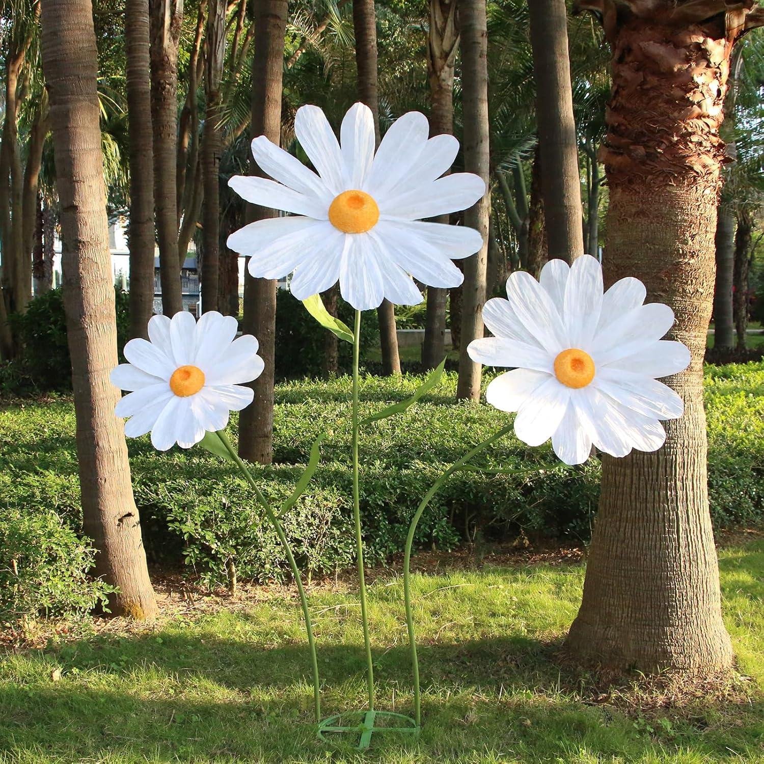 Our Review of YOFNIRG 5.9 Ft Giant Paper Daisy Flowers Decor