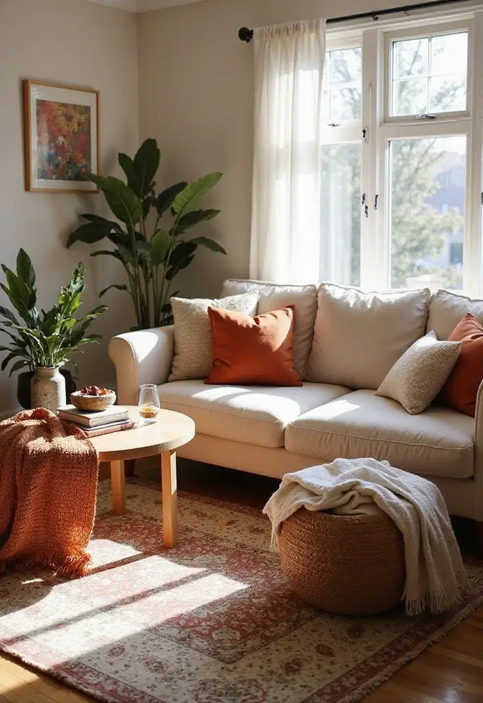 25 Designer-Inspired Home Decor Ideas for Living Room and Kitchen on Any Budget - 3. Cozy Textiles