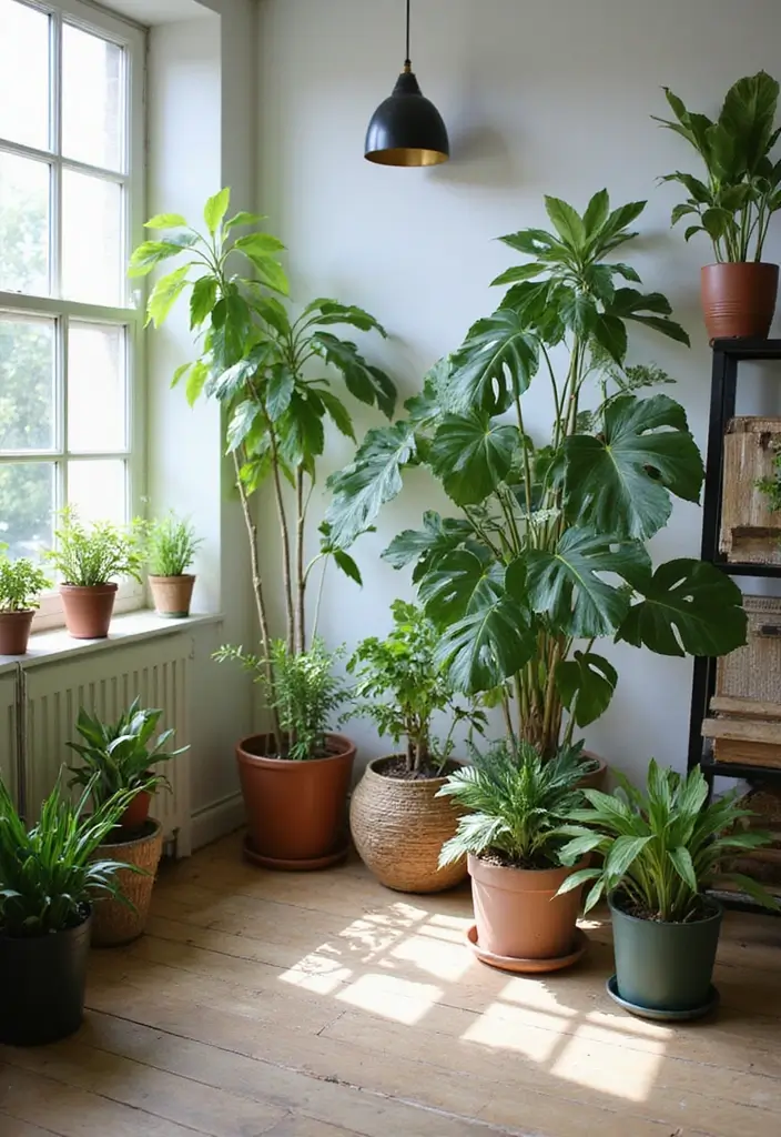 25 Designer-Inspired Home Decor Ideas for Living Room and Kitchen on Any Budget - 7. Greenery and Plants