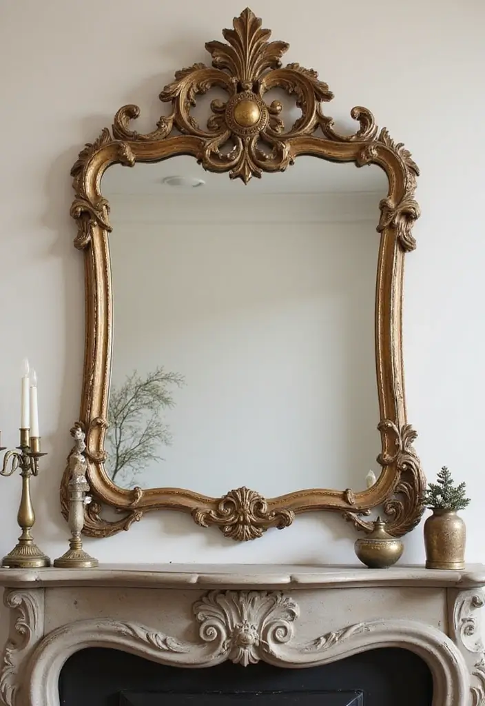 25 Vintage Home Accessories That Instantly Elevate Your Space (You Won't Believe the Transformation!) - 1. Antique Mirrors