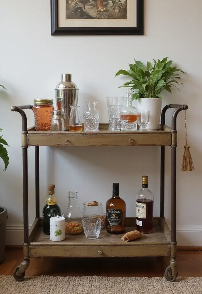 25 Vintage Home Accessories That Instantly Elevate Your Space (You Won't Believe the Transformation!) - 13. Vintage Barware