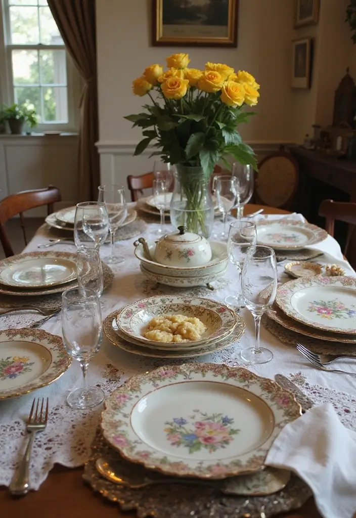 25 Vintage Home Accessories That Instantly Elevate Your Space (You Won't Believe the Transformation!) - 17. Vintage Tableware