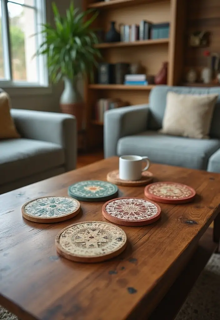 25 Vintage Home Accessories That Instantly Elevate Your Space (You Won't Believe the Transformation!) - 23. Vintage Coasters