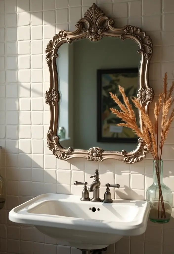 25 Vintage Home Accessories That Instantly Elevate Your Space (You Won't Believe the Transformation!) - 25. Vintage Shaving Mirrors