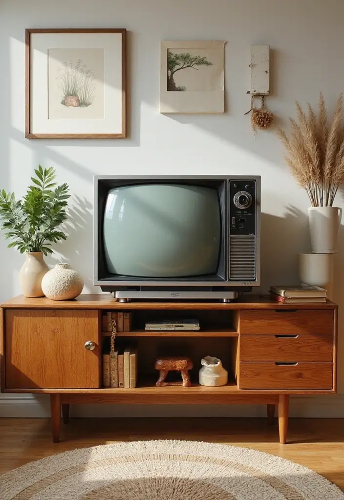 25 Vintage Home Accessories That Instantly Elevate Your Space (You Won't Believe the Transformation!) - 3. Retro Televisions