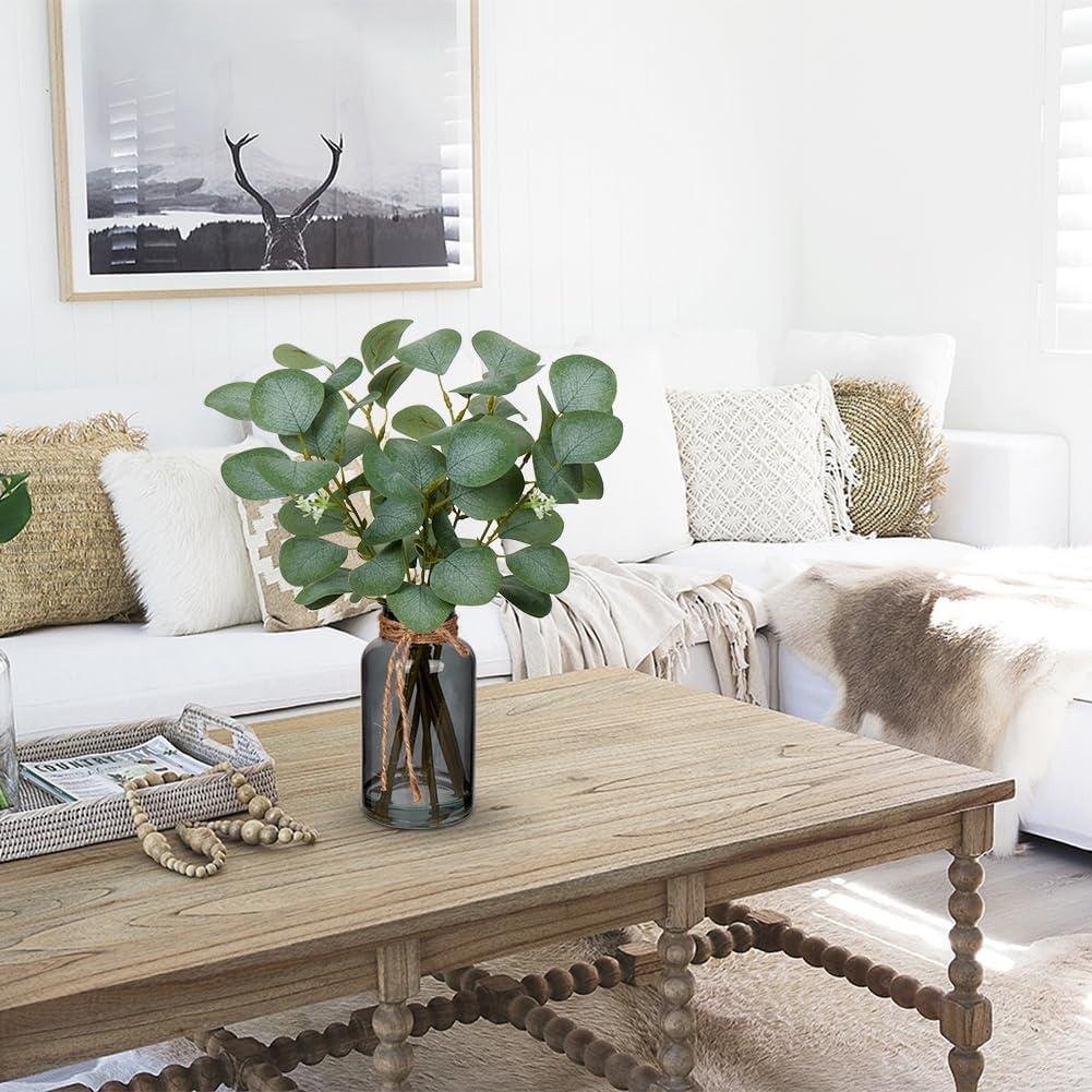 Elevating Home Décor: Our Review of Briful's Lifelike Eucalyptus Arrangement
