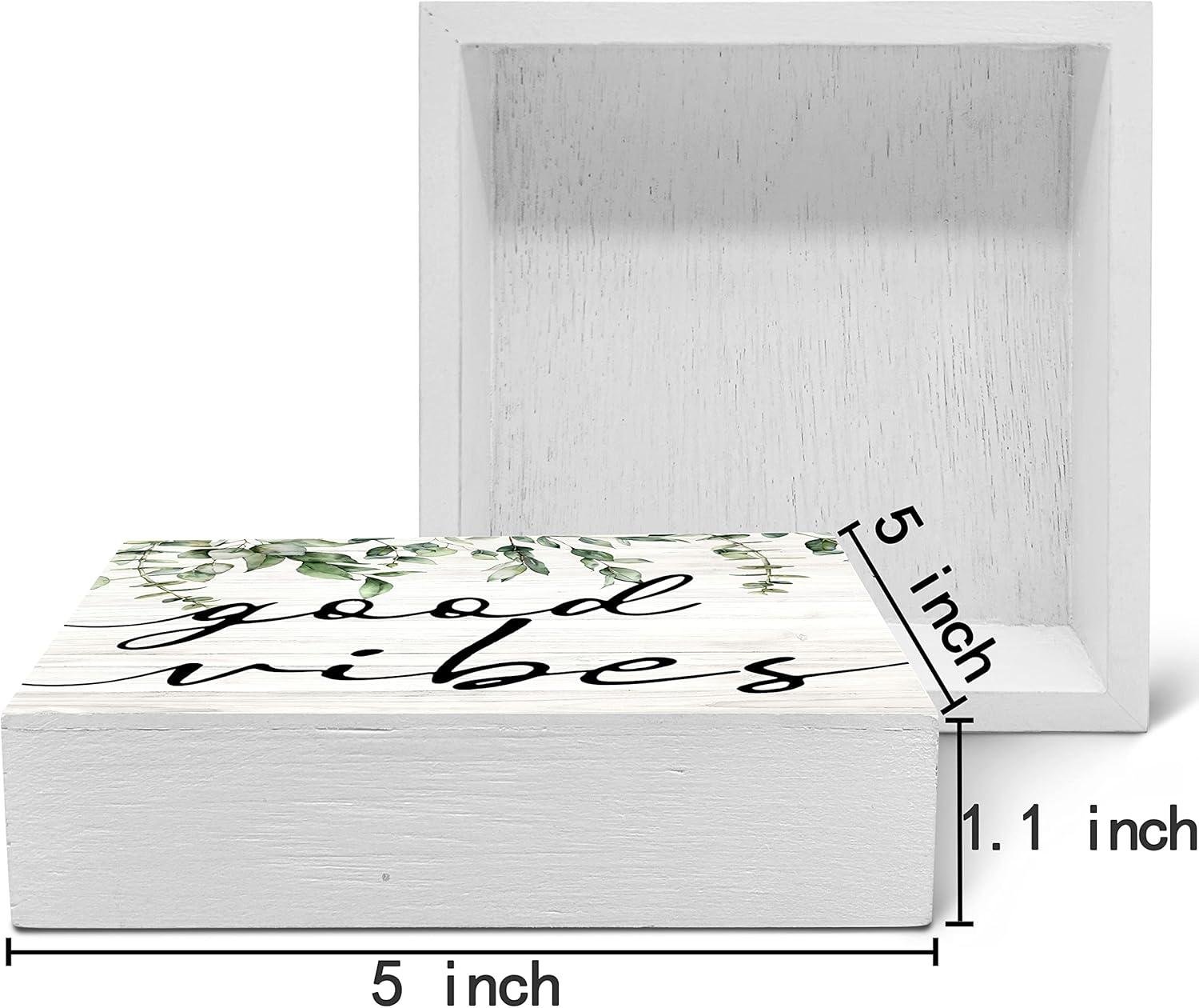 We Review: Rustic Eucalyptus Wooden Box Sign for Stylish Spaces