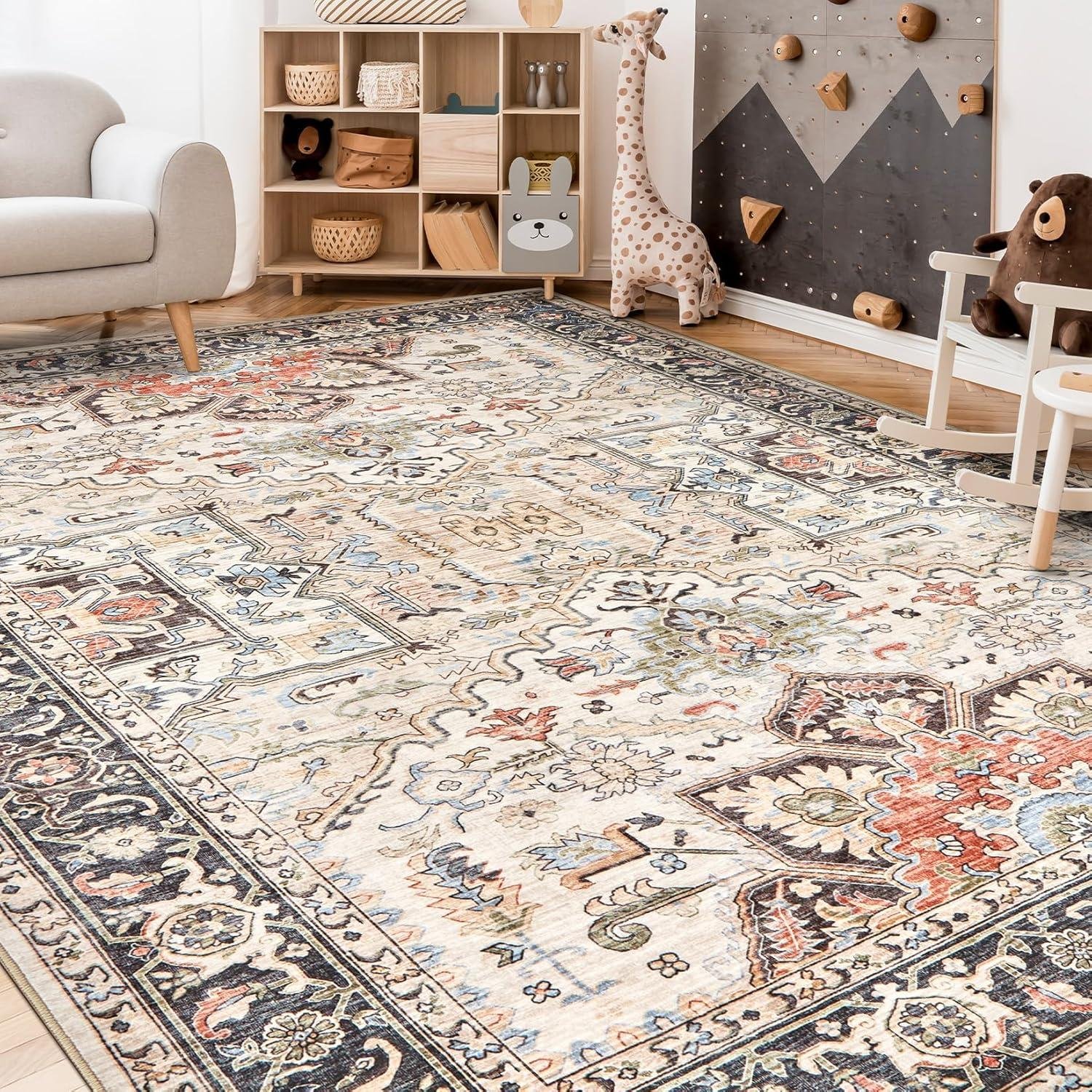 Our Honest Review: Ultra-Soft 9x12 Vintage Oriental Area Rug