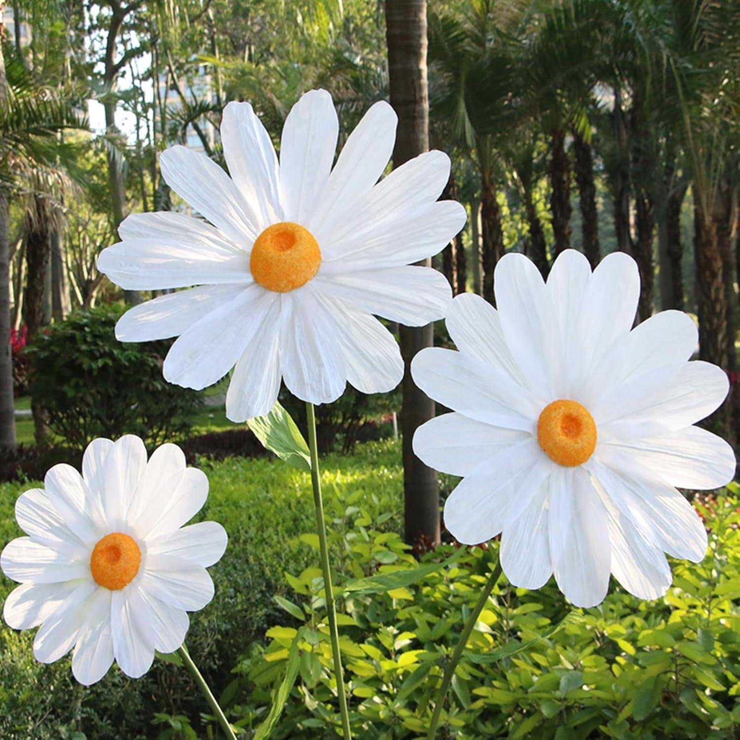 Our Review of YOFNIRG 5.9 Ft Giant Paper Daisy Flowers Decor
