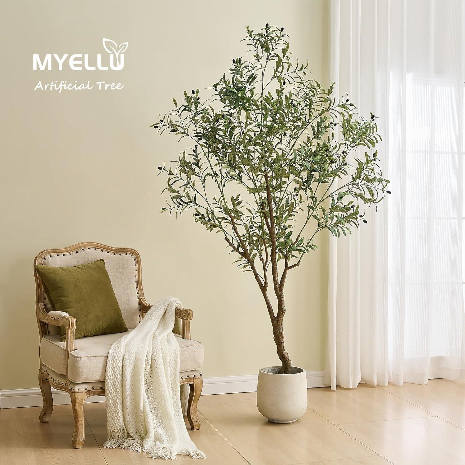 Our Honest Take on the 7FT Realistic Olive Tree for Home Decor