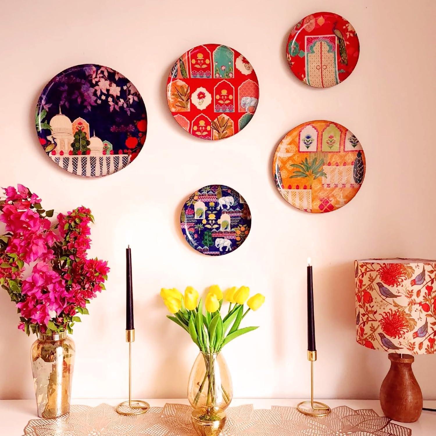 Our Review of RITUALISTIC Vintage India Iron Wall Art Plates Set