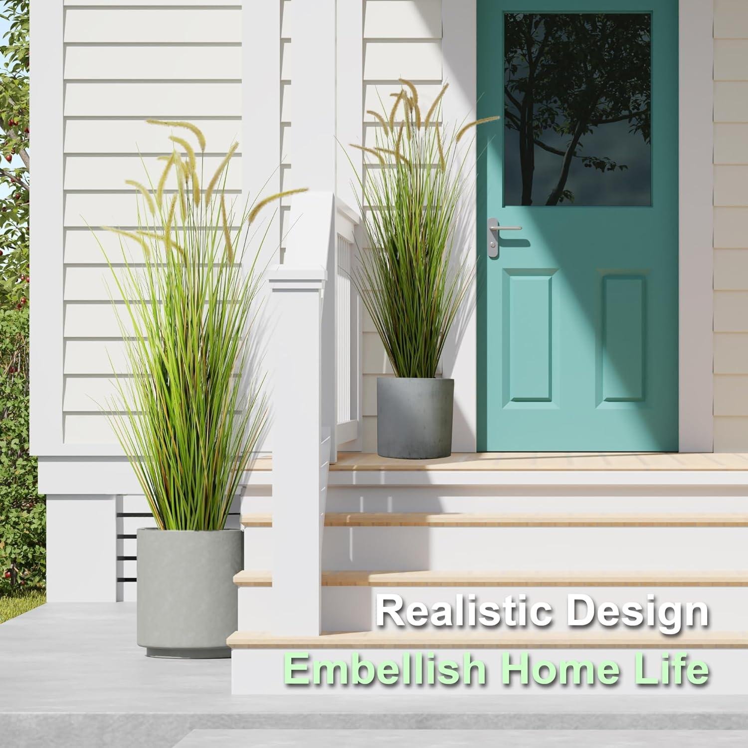 Our Friendly Review: KOL 5ft Horsetail Reed Grass Duo's Look & Quality