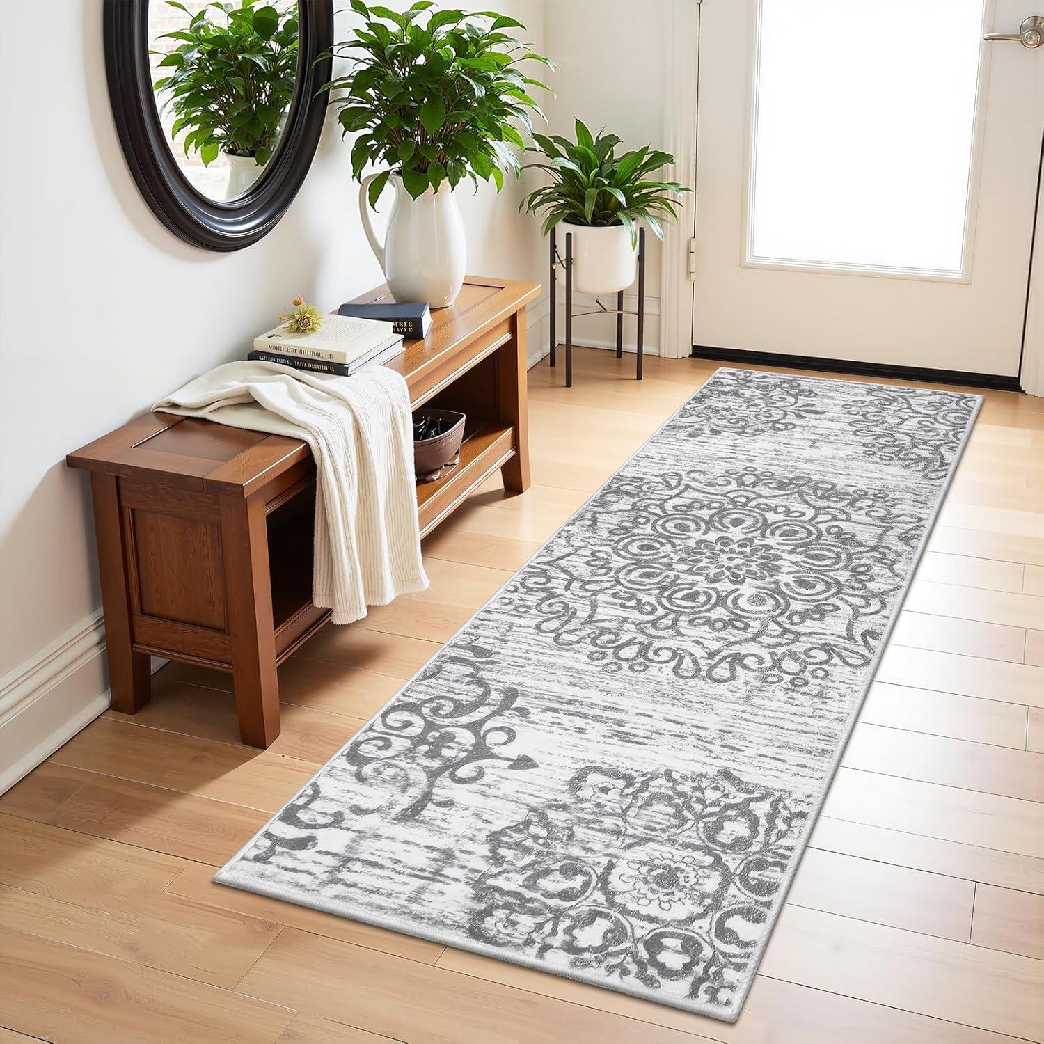 We Tested the HEBE Hallway Runner: A Slip-Free Boho Beauty