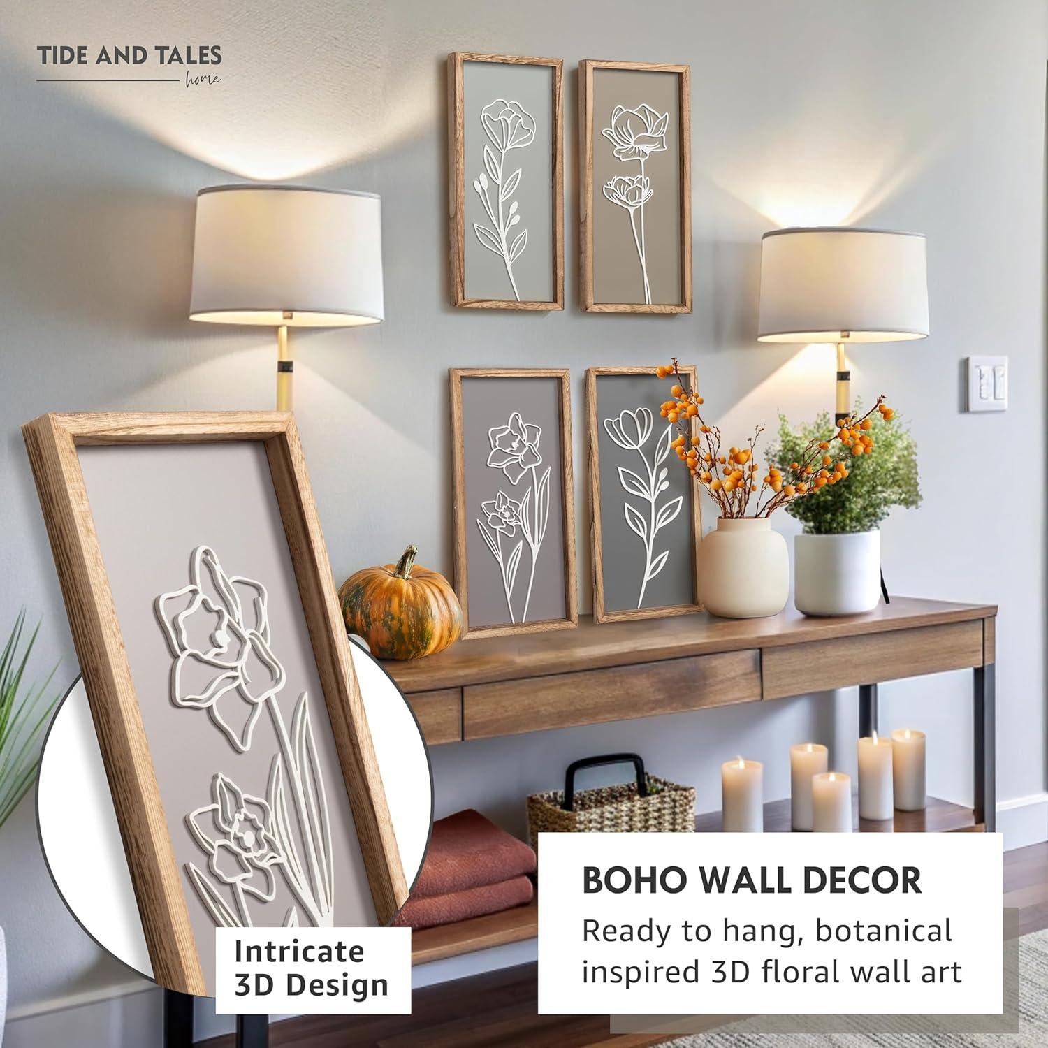 We Test the 3D Wooden Floral Wall Art Perfect for Any Home