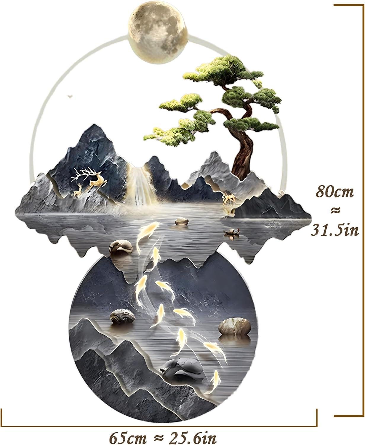 Our Review of SQXLXDD 3D LED Wall Art: Stylish & Versatile Decor