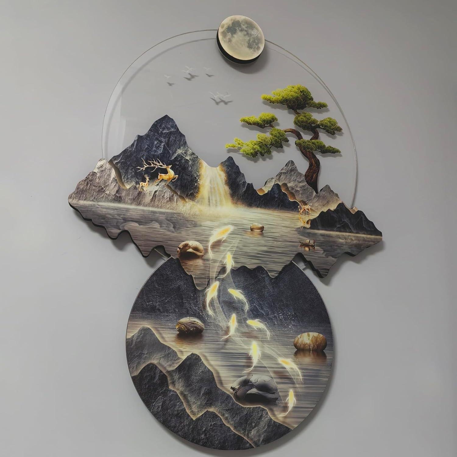 Our Review of SQXLXDD 3D LED Wall Art: Stylish & Versatile Decor