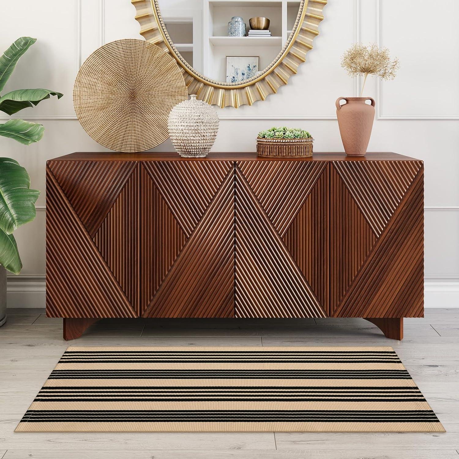 We Tested the Perfect Fall Entryway Rug: Stylish & Practical