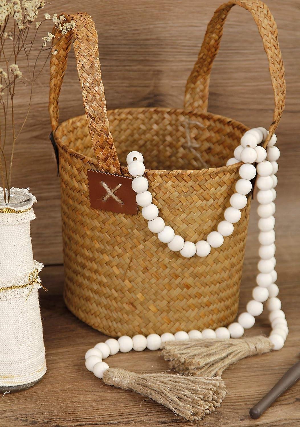 Rustic Charm: Our Review of the 58in Wood Bead Garland