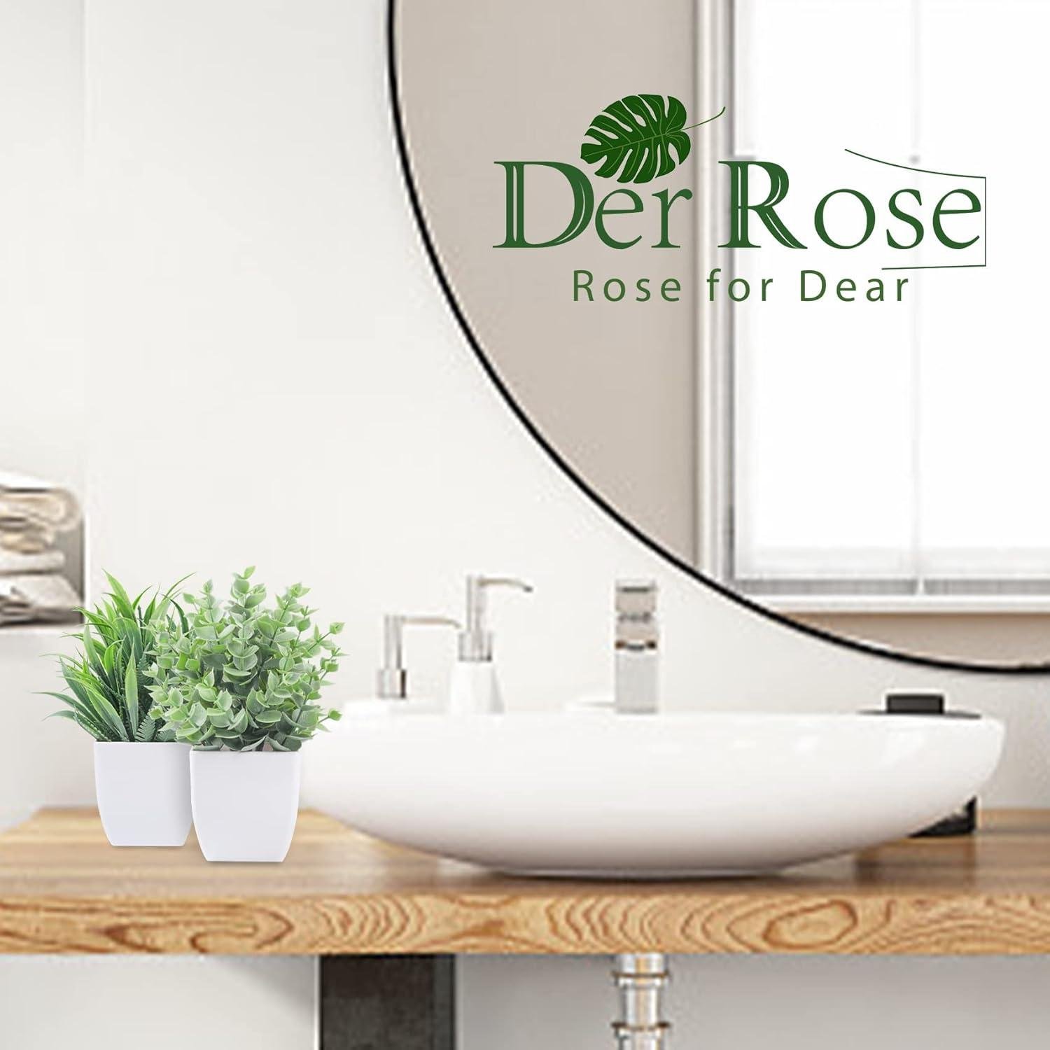 Our Review: Der Rose Mini Fake Plants Add Charm to Any Space