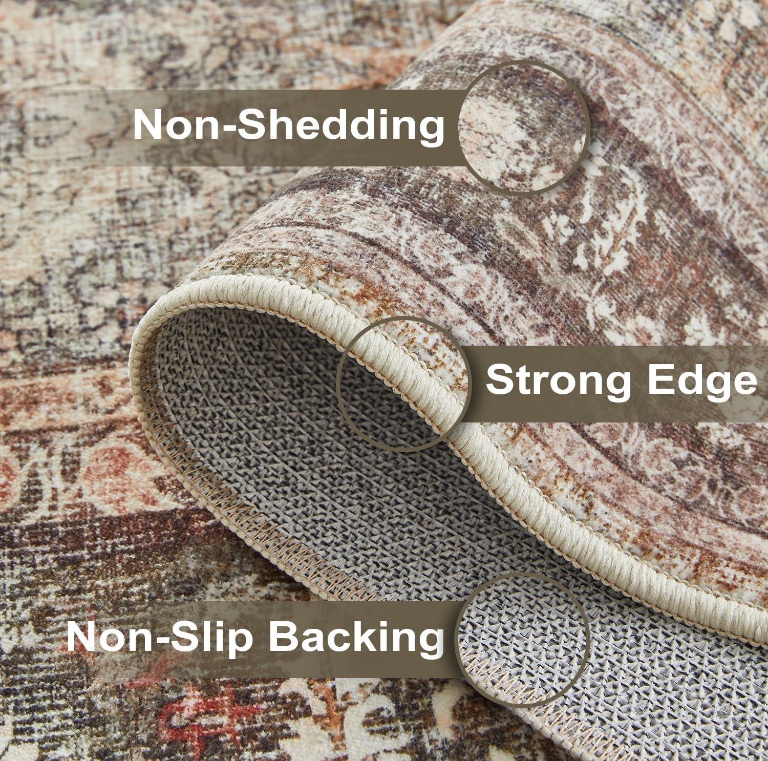 Our Review: Soft, Durable & Machine Washable 8x10 Vintage Rug