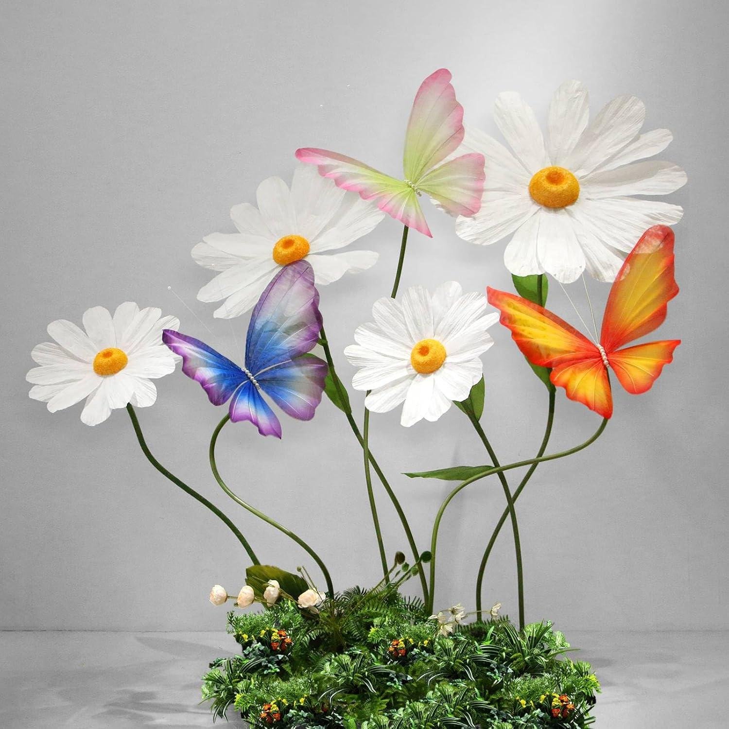 Our Review of YOFNIRG 5.9 Ft Giant Paper Daisy Flowers Decor