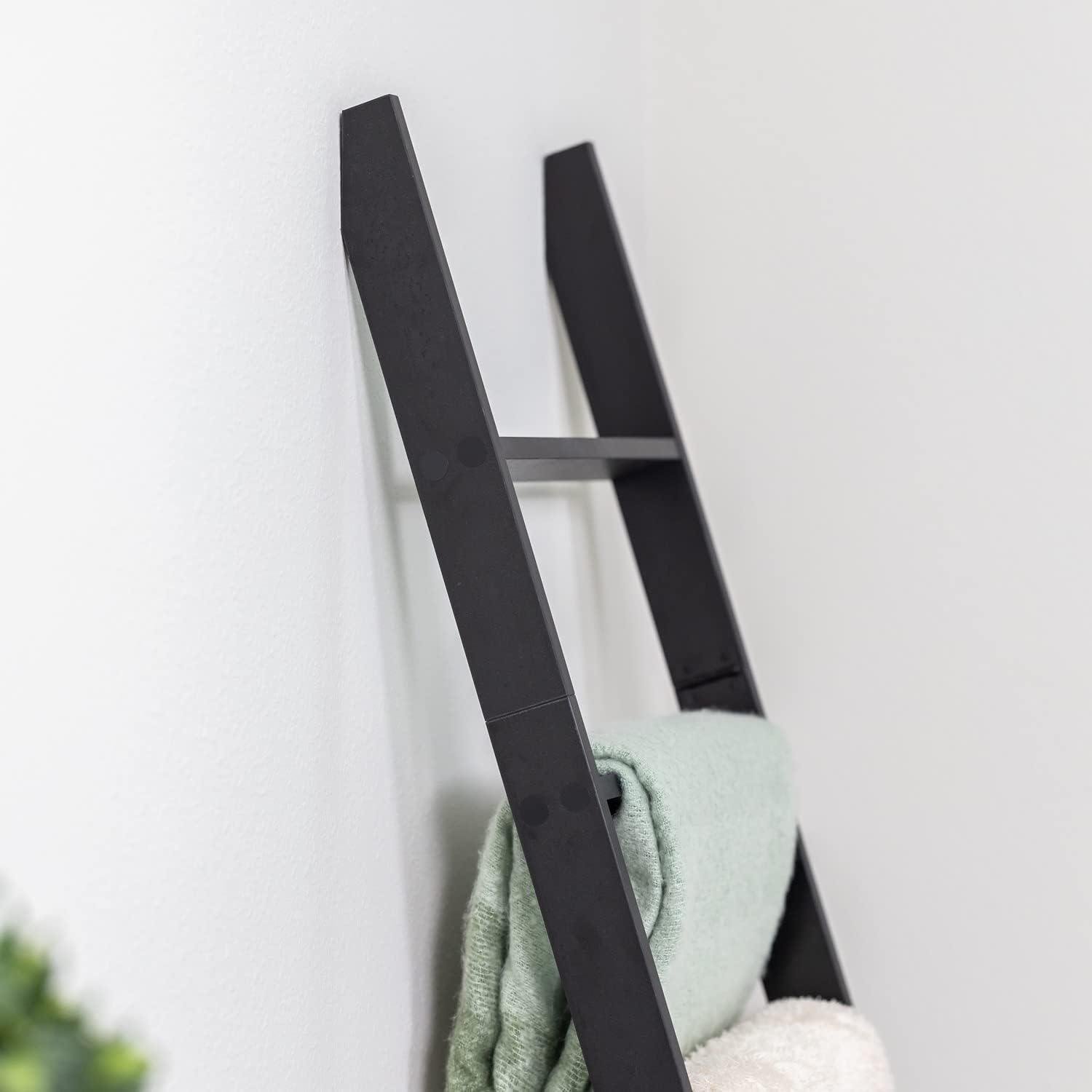 Our Review: Rustic Blanket Ladder - Stylish Storage for Your Throws