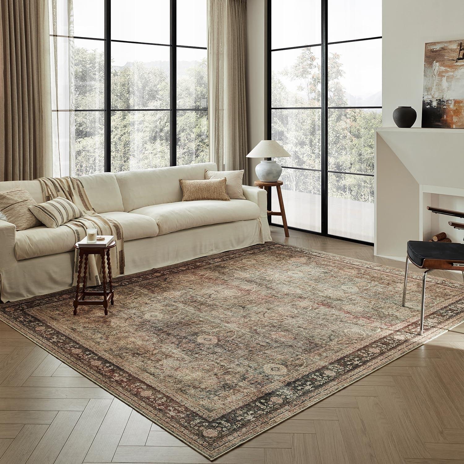 Our Review: Soft, Durable & Machine Washable 8x10 Vintage Rug