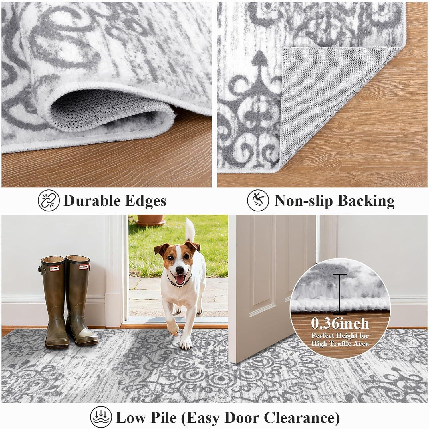 We Tested the HEBE Hallway Runner: A Slip-Free Boho Beauty