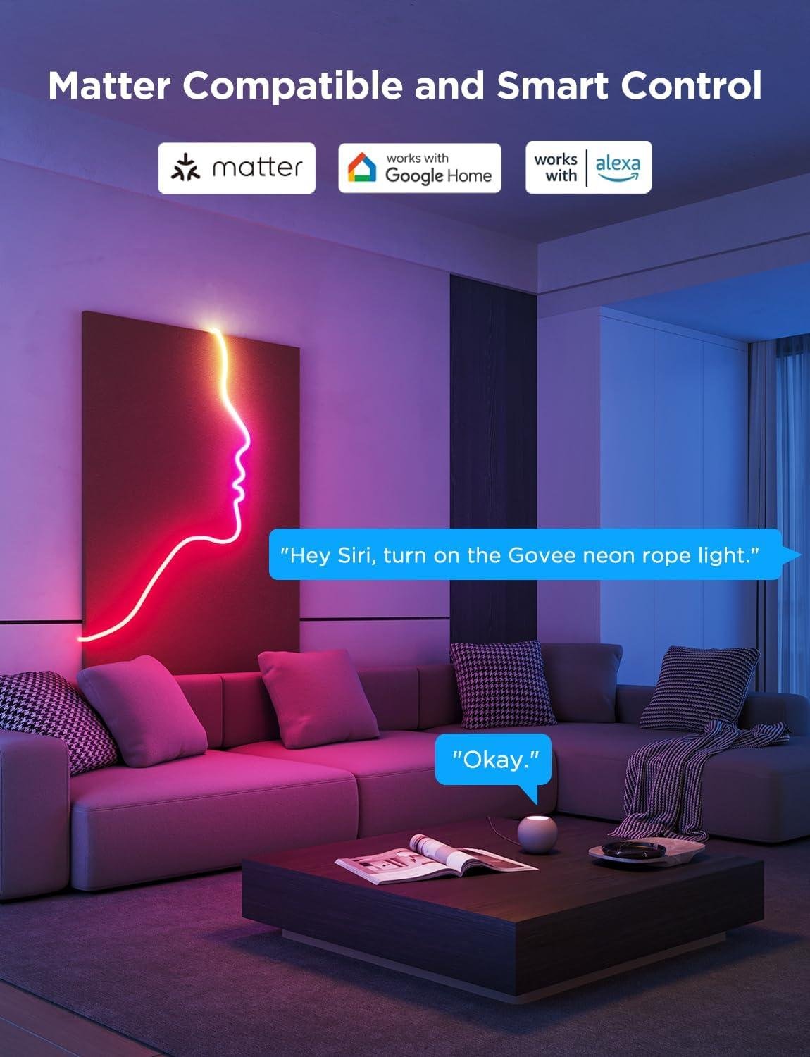 Bright, Flexible, and Smart: Our Review of Govee RGBIC Neon Lights