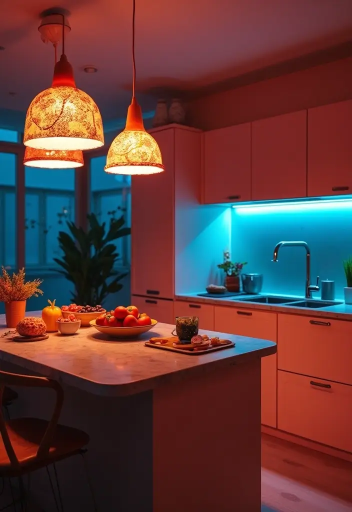 10 Toca Boca Kitchen Ideas That Will Transform Your Cooking Space! - 7. Creative Lighting Solutions