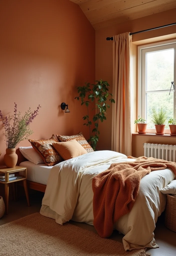 15 Dorm Room Colors That Will Transform Your Space Into a Cozy Oasis (You Won't Believe #9!) - 2. Earthy Terracotta 1