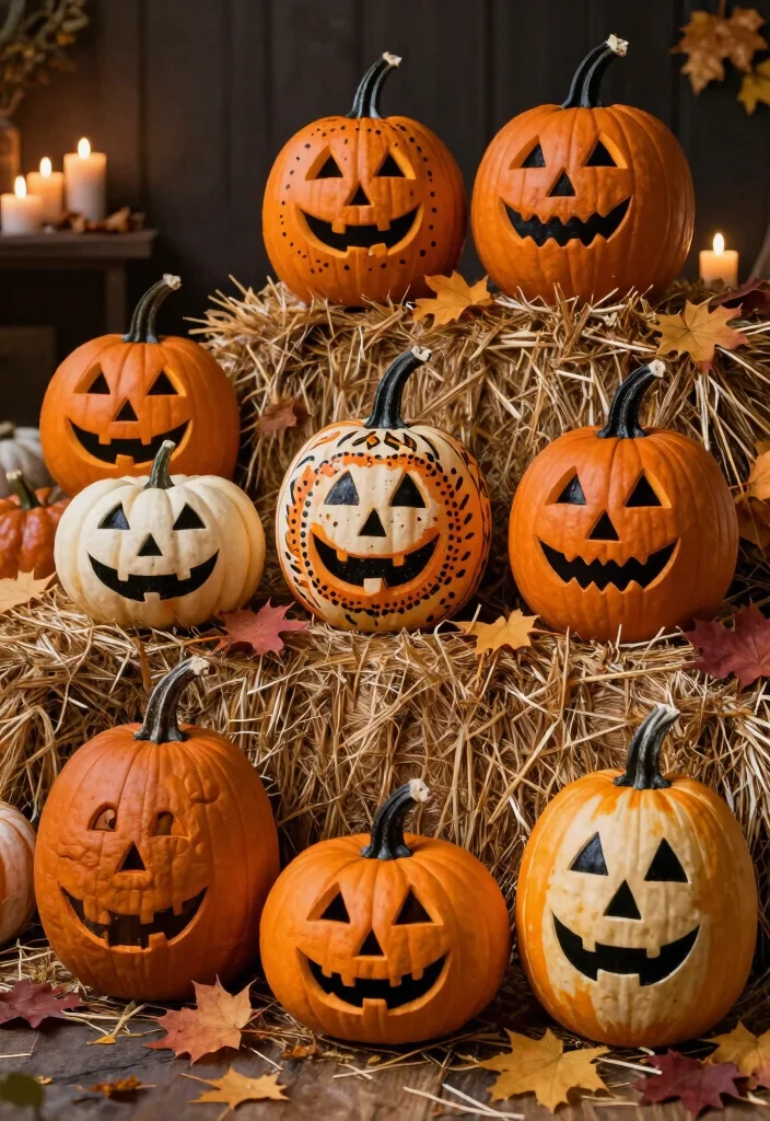 15 Seasonal DIY Projects That Will Make Your Home Shine for Every Holiday! - 9. Halloween Pumpkin Decorations 1