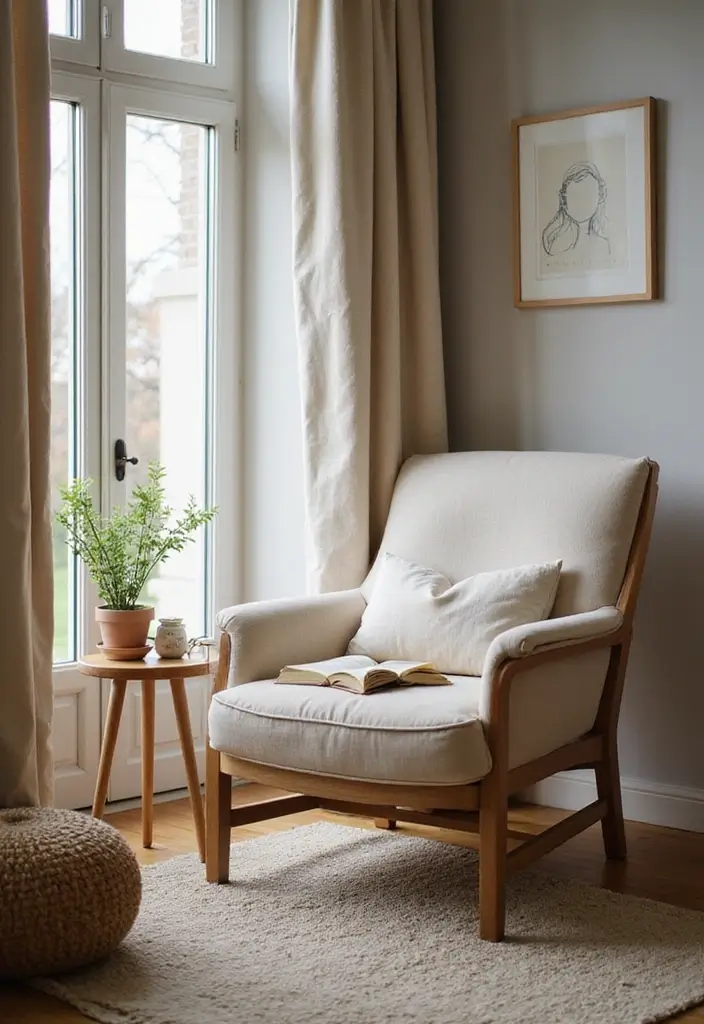 17 Minimalist Interior Design Ideas That'll Transform Your Space into a Tranquil Oasis! - 5. Create Cozy Nooks 1