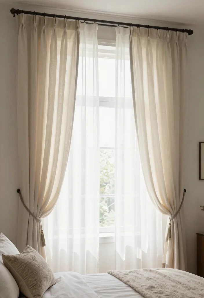 18 Budget-Friendly Bedroom Makeovers That Will Leave You Speechless (#10 Is a Game Changer!) - 17. Budget-Friendly Curtains 1