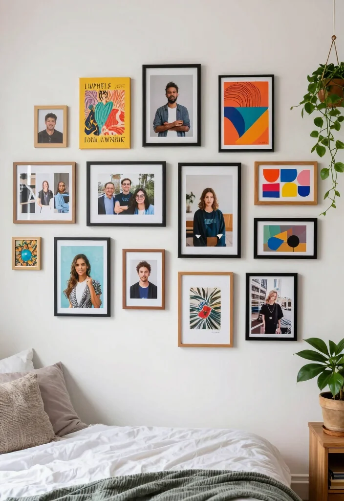 18 Budget-Friendly Bedroom Makeovers That Will Leave You Speechless (#10 Is a Game Changer!) - 6. Wall Art Wonders 1