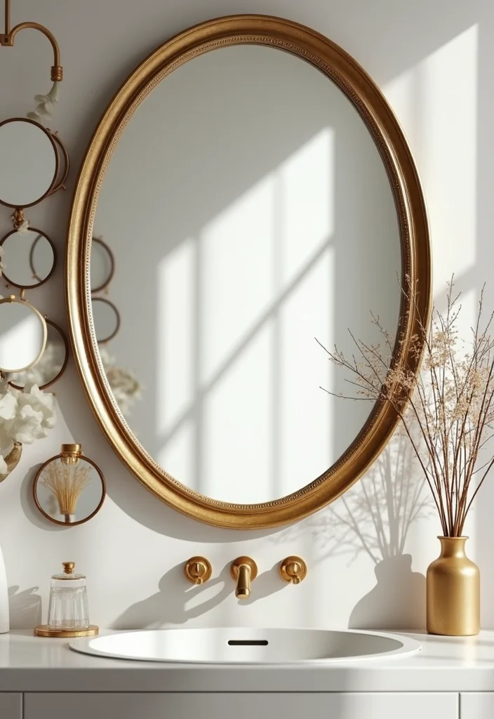 18 Stunning Bathroom Transformations Under $500 (You'll Be Shocked by #9!) - 11. The Magic of Mirrors 1