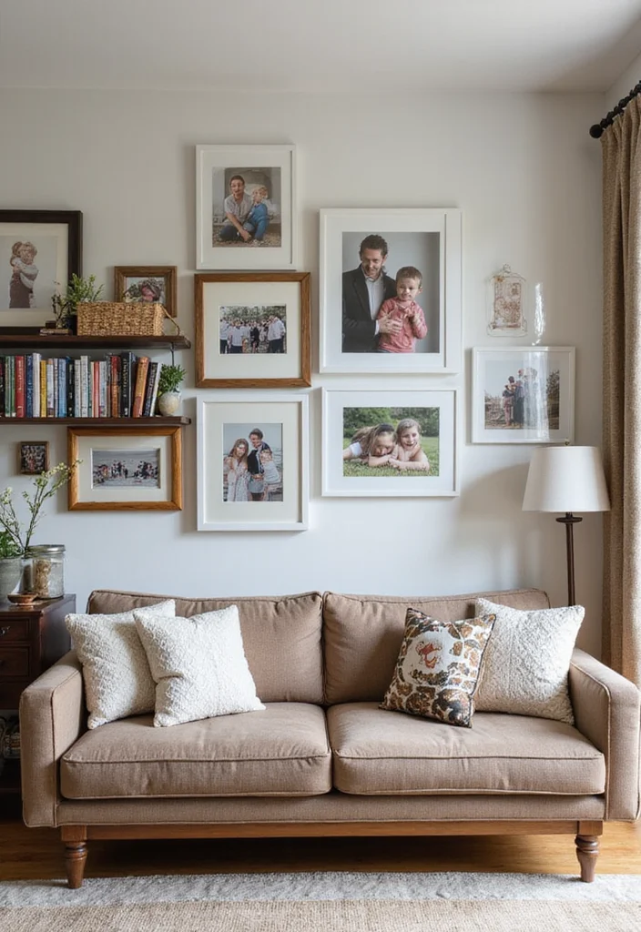 20 Cozy Living Room Ideas That'll Make You Never Want to Leave Home! - 6. Personal Touches