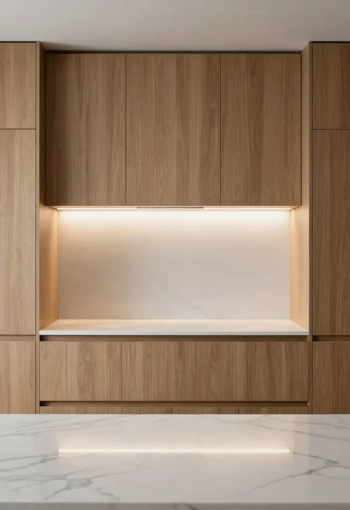 20 Under-Cabinet Lighting Styles That Will Elevate Your Home Decor (Don't Miss #16!) - 10. Minimalist Hidden Lighting 1