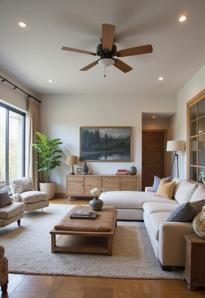 21 Cozy Living Room Ideas That'll Make You Want to Stay In Forever! - 15. Multi-Functional Spaces