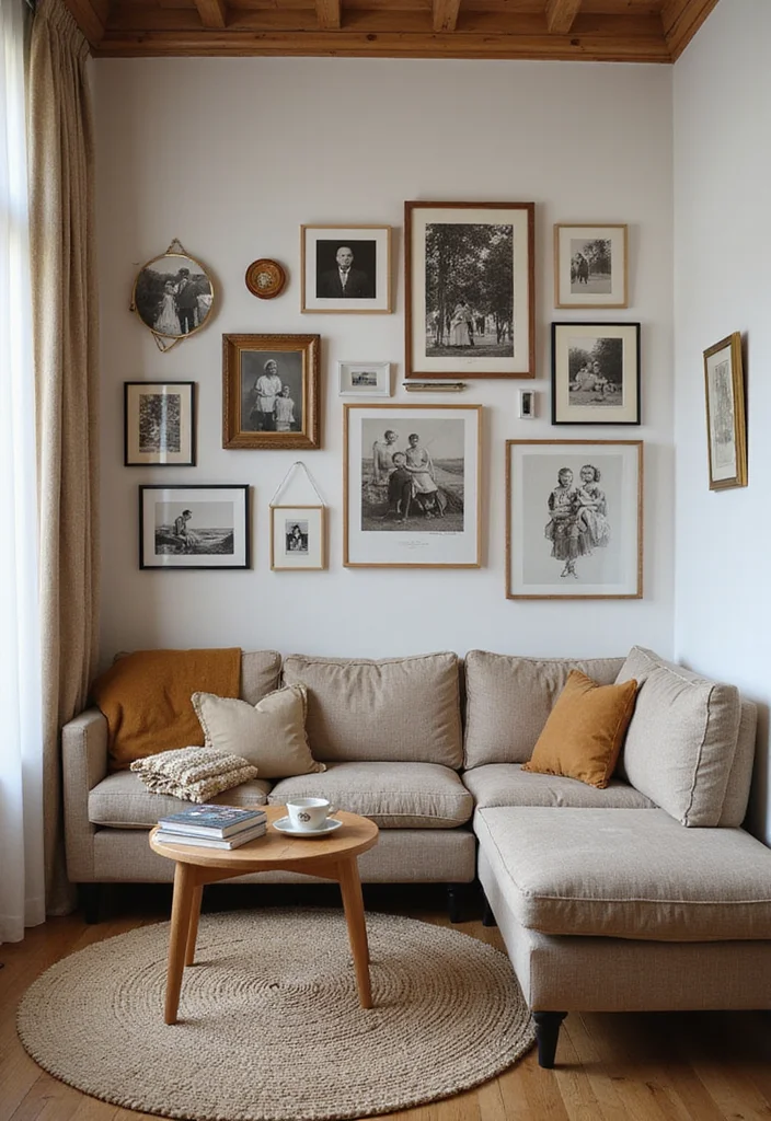 21 Cozy Living Room Ideas That'll Make You Want to Stay In Forever! - 5. Personal Touches