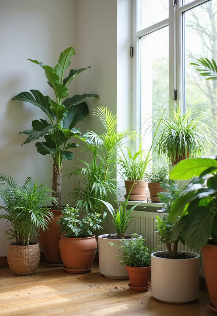 21 Cozy Living Room Ideas That'll Make You Want to Stay In Forever! - 6. Indoor Plants