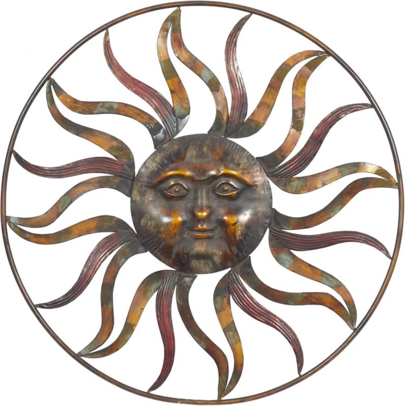 Our Honest Take on Deco 79’s Stylish Metal Sun Wall Decor