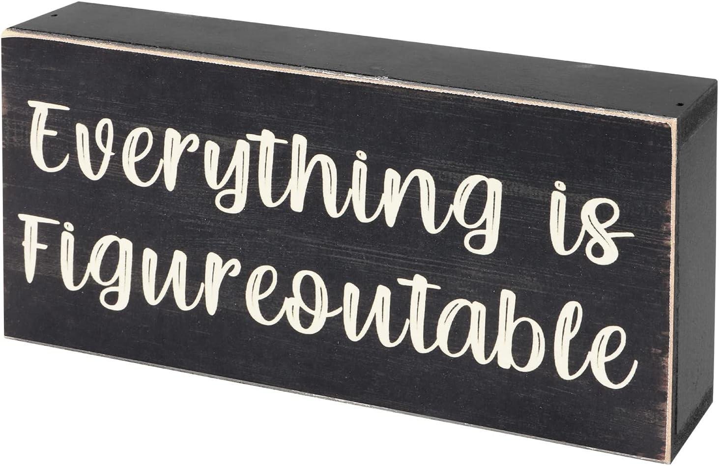 We Review the Esur ‘Everything Is Figureoutable’ Desk Sign