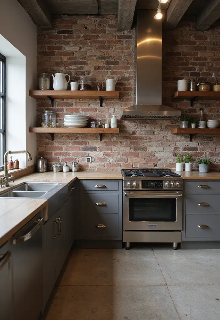 5 Stunning Kitchen Design Ideas That Will Transform Your Cooking Space! - 3. Industrial Chic 1