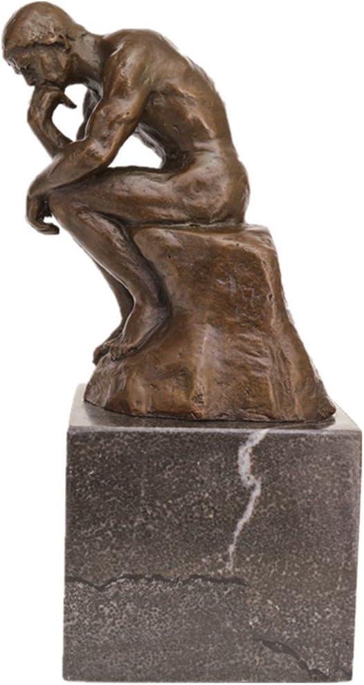 Our Review: Rodin's Bronze Thinker Sculpture - Elegant & Solid Art Decor
