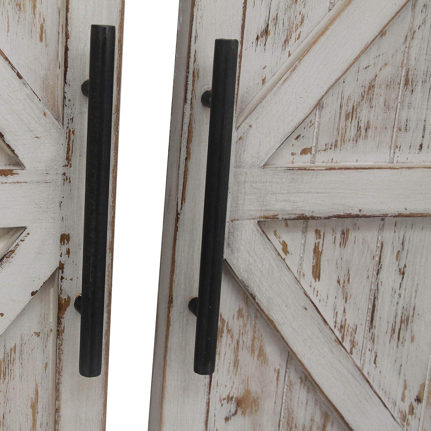 Our Review of FirsTime & Co. Barn Door Plaques: Rustic Charm