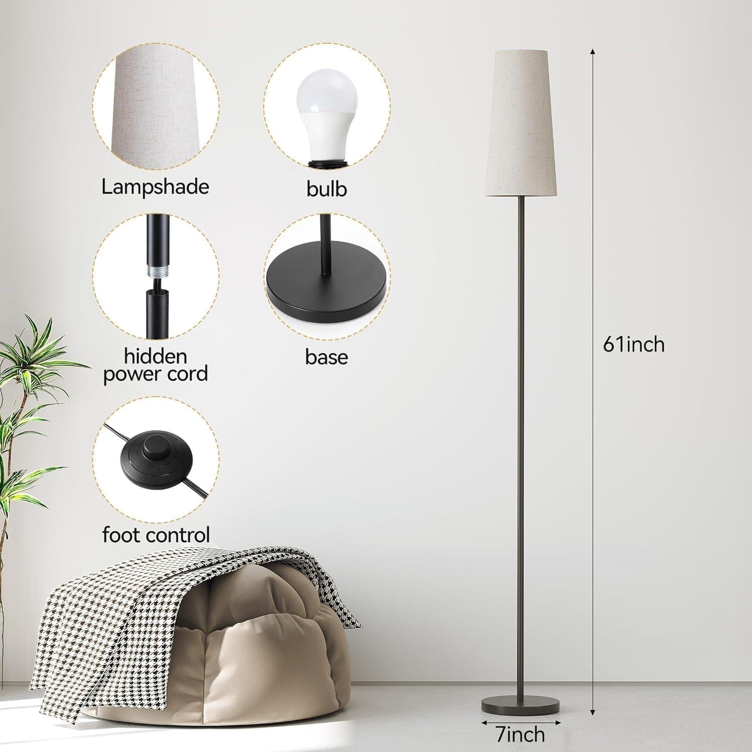 Our Bright Review: SUNMORY's Versatile Floor Lamp