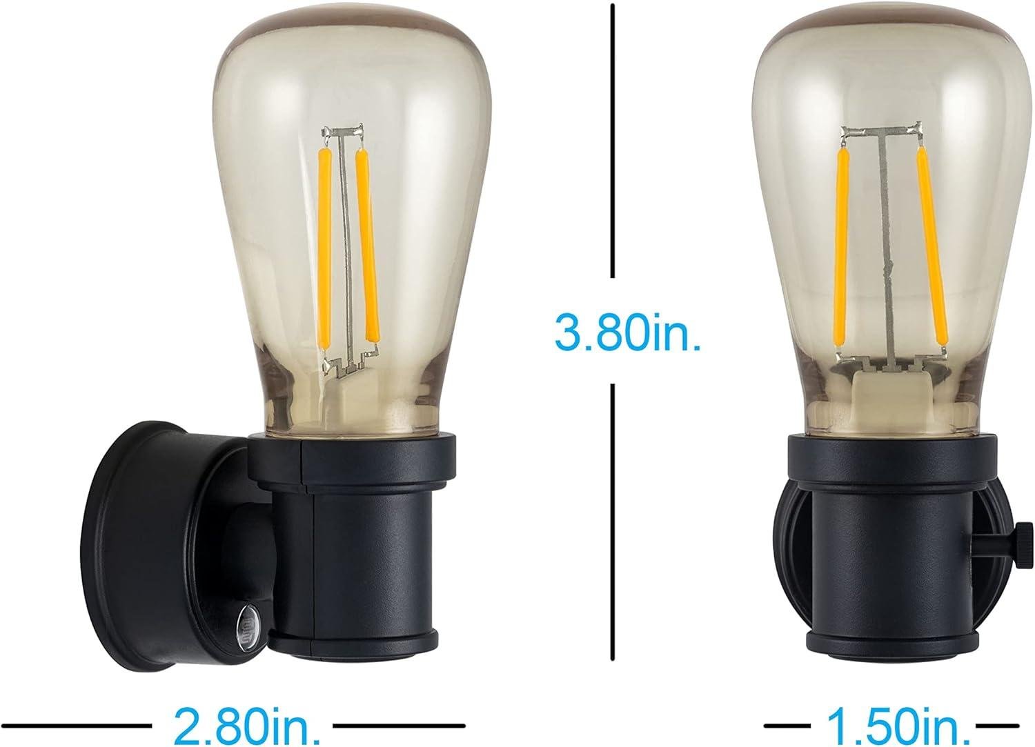 Illuminating Style: Our Review of GE's Vintage Edison Night Lights