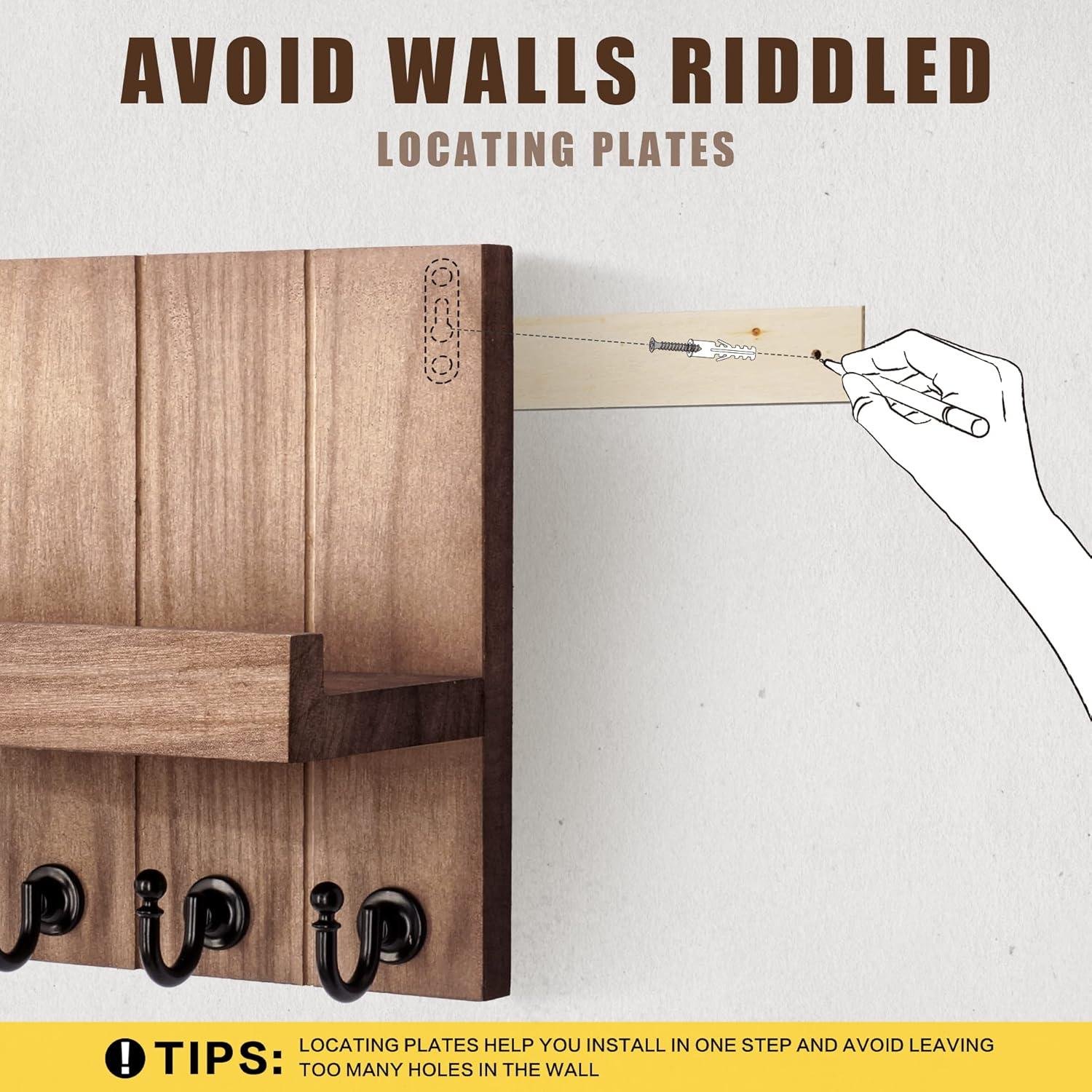 We've Found the Perfect Rustic Key Organizer for Your Entryway